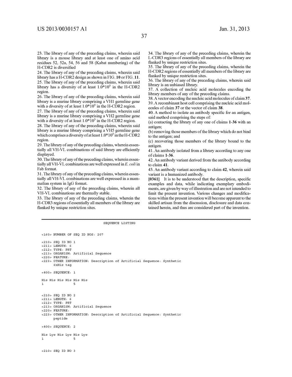 Rodent Combinatorial Antibody Libraries - diagram, schematic, and image 101