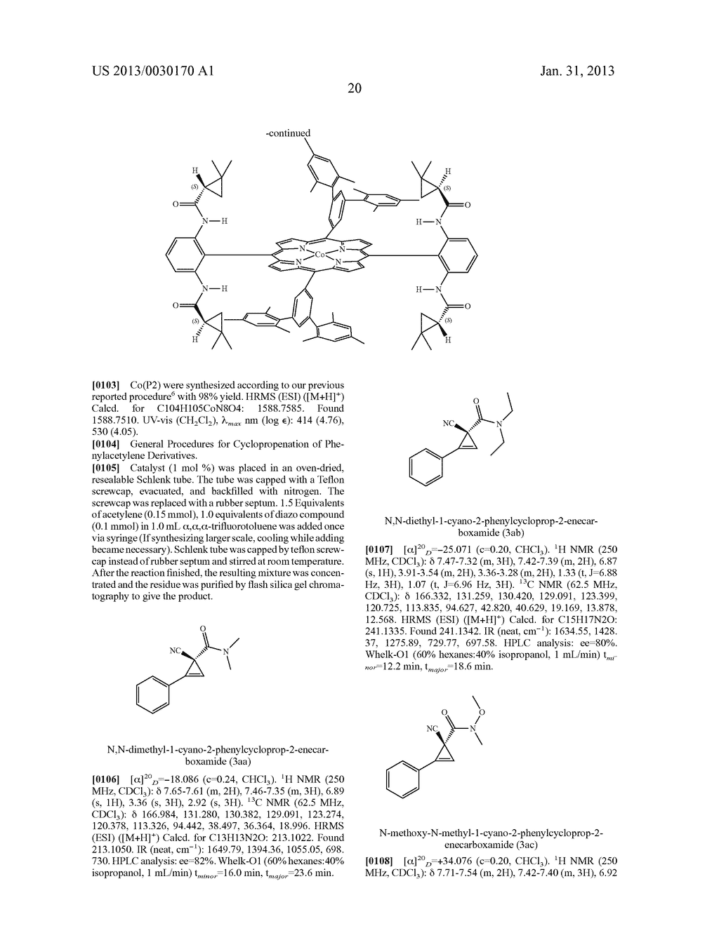 ENANTIOSELECTIVE CYCLOPROPENATION OF ALKYNES - diagram, schematic, and image 21