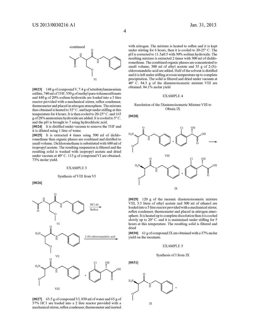 PROCESS FOR THE PREPARATION OF LACOSAMIDE - diagram, schematic, and image 06