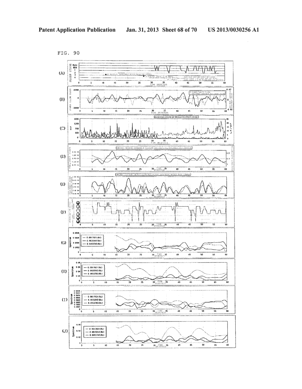 DEVICE FOR ESTIMATING STATE OF LIVING ORGANISM - diagram, schematic, and image 69