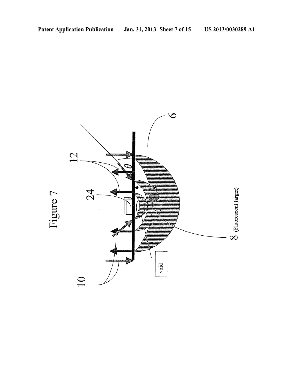 METHOD AND APPARATUS FOR MEDICAL IMAGING USING NEAR-INFRARED OPTICAL     TOMOGRAPHY AND FLOURESCENCE TOMOGRAPHY COMBINED WITH ULTRASOUND - diagram, schematic, and image 08