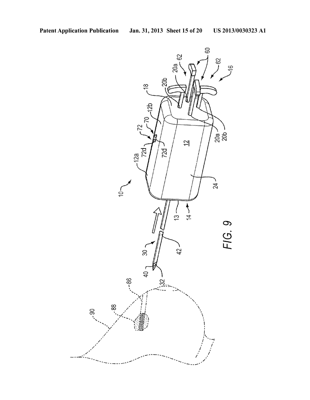 NEEDLE BIOPSY DEVICE AND RELATED METHOD - diagram, schematic, and image 16