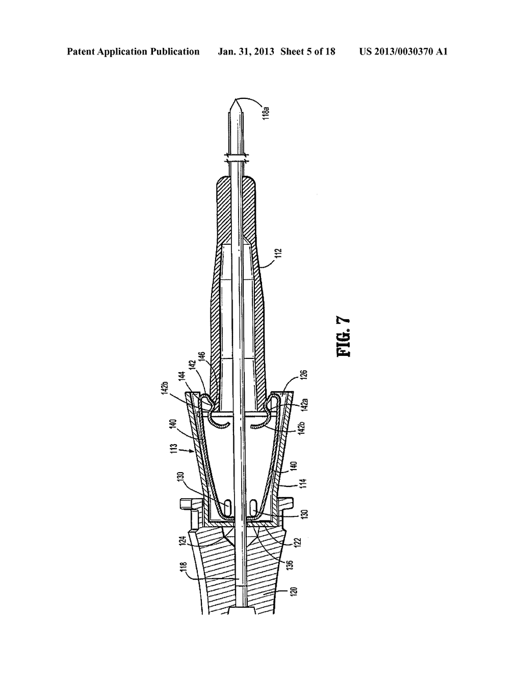 Vascular Access Assembly and Safety Device - diagram, schematic, and image 06