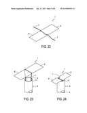 APPLICATOR MEMBER AND FLEXIBLE RETENTION WEB DEVICE diagram and image