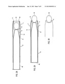 APPLICATOR MEMBER AND FLEXIBLE RETENTION WEB DEVICE diagram and image