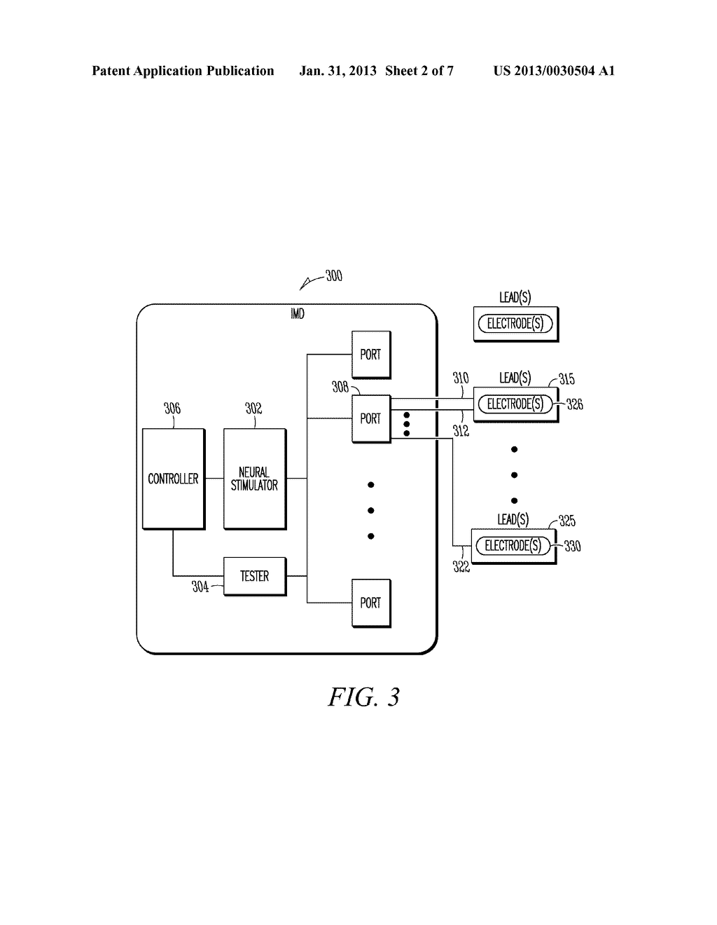 METHOD AND APPARATUS FOR ELECTRONICALLY SWITCHING ELECTRODE CONFIGURATION - diagram, schematic, and image 03