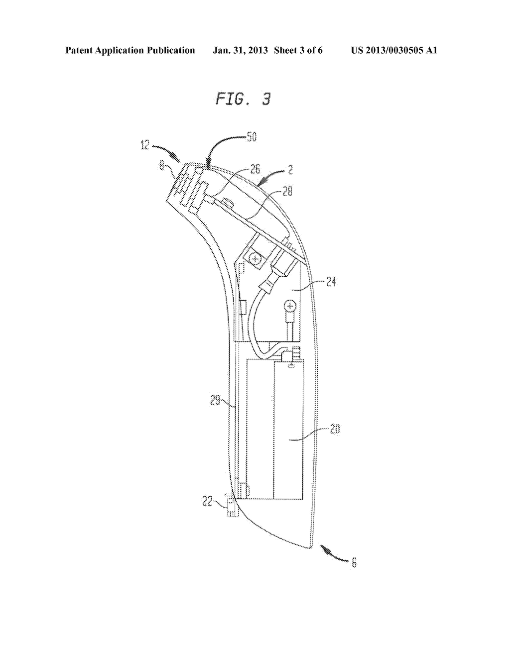 HANDHOLDABLE LASER DEVICE FEATURING FLEXIBLE CONNECTION BETWEEN A LASER     AND A PRINTED CIRCUIT BOARD - diagram, schematic, and image 04