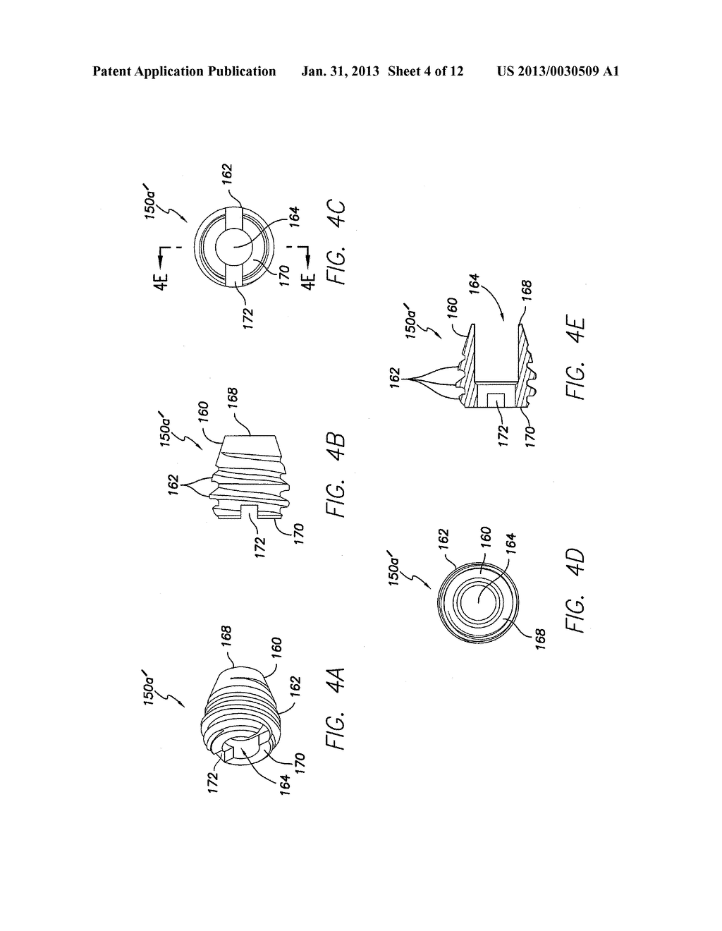 IMPLANTABLE MEDICAL LEAD HAVING PASSIVE LOCK MECHANICAL BODY TERMINATIONS - diagram, schematic, and image 05