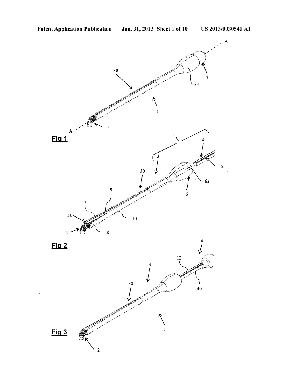 DEVICE FOR POSITIONING AN IMPLANT - diagram, schematic, and image 02