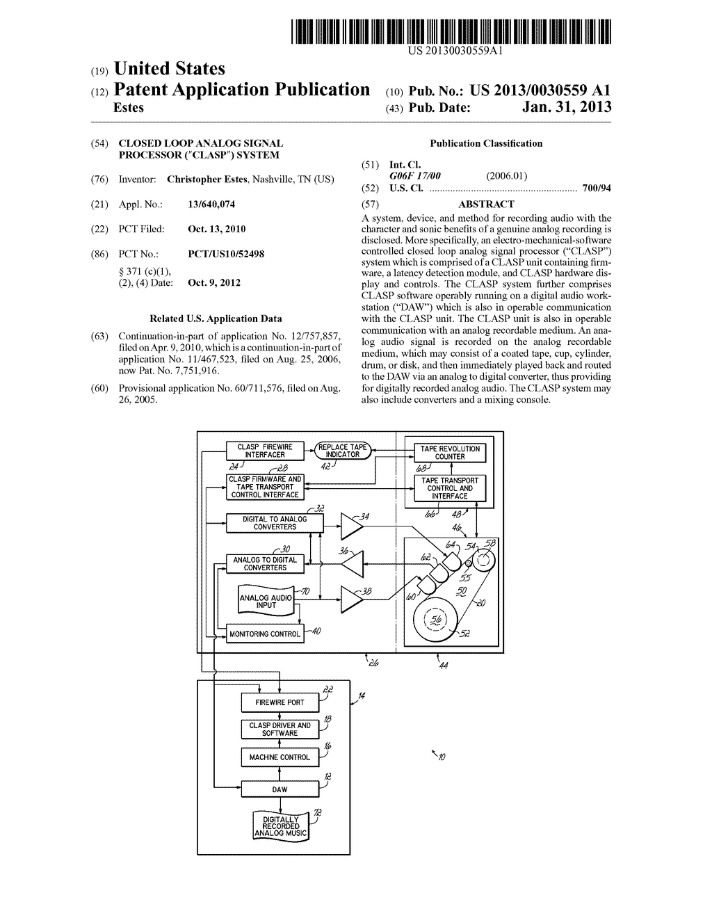 CLOSED LOOP ANALOG SIGNAL PROCESSOR (