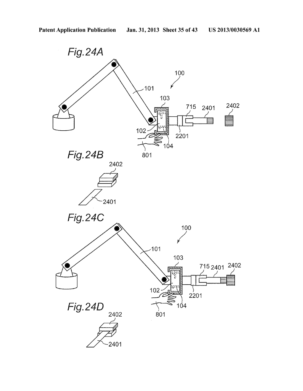 CONTROL APPARATUS AND CONTROL METHOD FOR ROBOT ARM, ROBOT, CONTROL PROGRAM     FOR ROBOT ARM, AND INTEGRATED ELECTRONIC CIRCUIT - diagram, schematic, and image 36