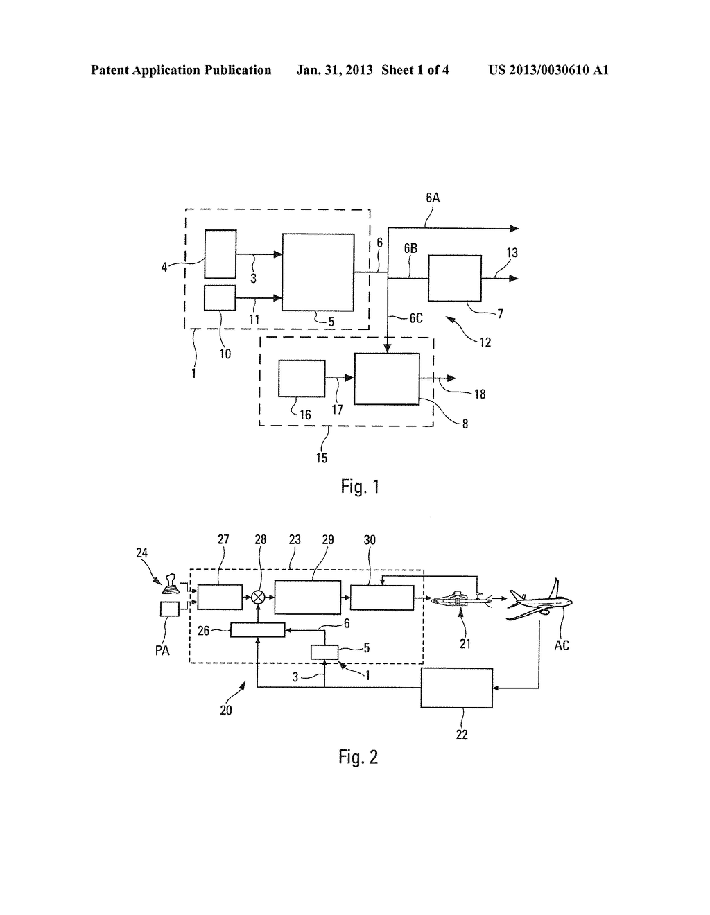 Automatic Estimation Process And Device For A Flight Parameter Vector In     An Aircraft, As Well As Detection Methods And Assemblies For A Failure     Affecting Such A Vector - diagram, schematic, and image 02