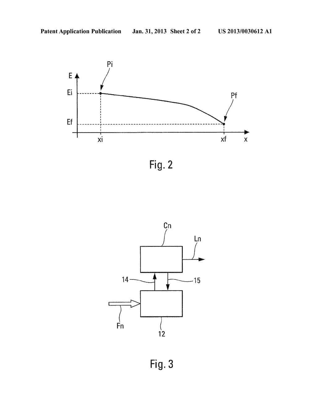 METHOD AND DEVICE FOR AN OPTIMAL MANAGEMENT OF THE ENERGY OF AN AIRCRAFT - diagram, schematic, and image 03