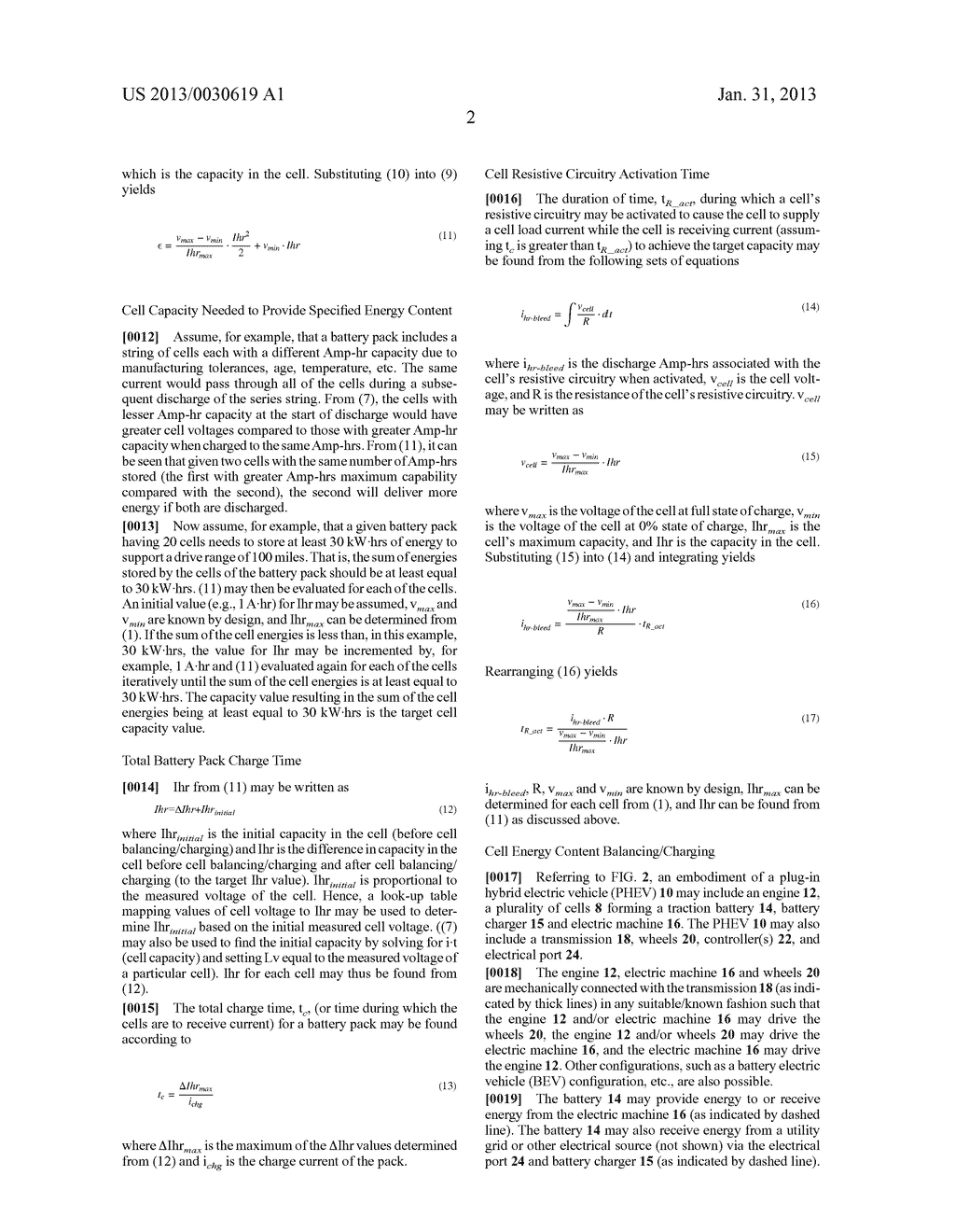 Battery Cell Capacity Balancing System And Method - diagram, schematic, and image 07