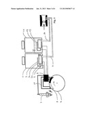 DRIVE SYSTEM WITH AN APPARATUS FOR INTERRUPTING THE OPERATION IN THE CASE     OF AN IMMINENT LACK OF OPERATING MEDIUM diagram and image