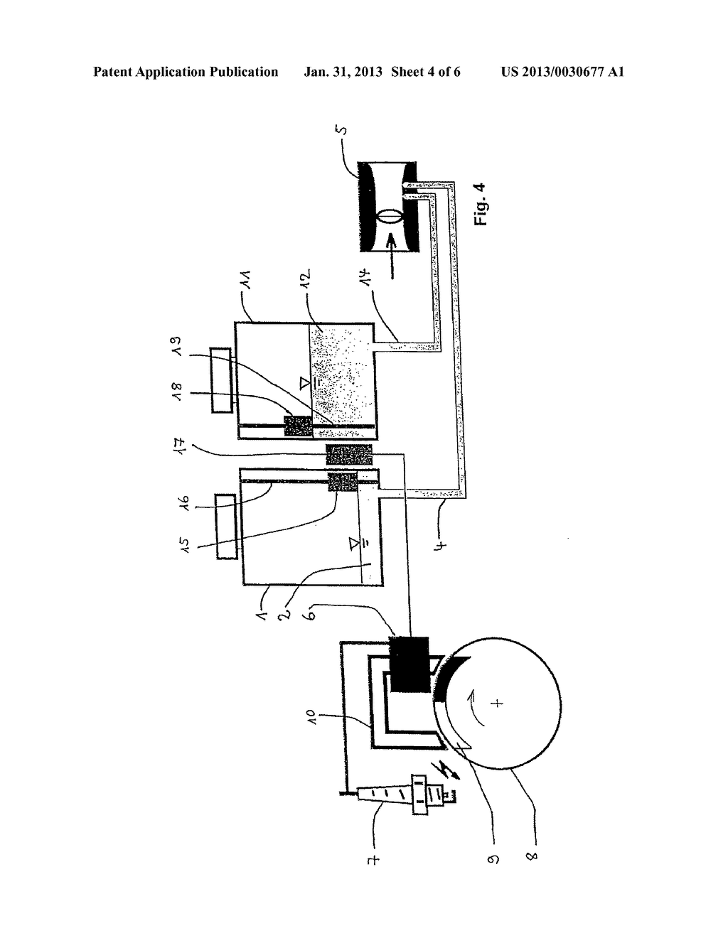 DRIVE SYSTEM WITH AN APPARATUS FOR INTERRUPTING THE OPERATION IN THE CASE     OF AN IMMINENT LACK OF OPERATING MEDIUM - diagram, schematic, and image 05
