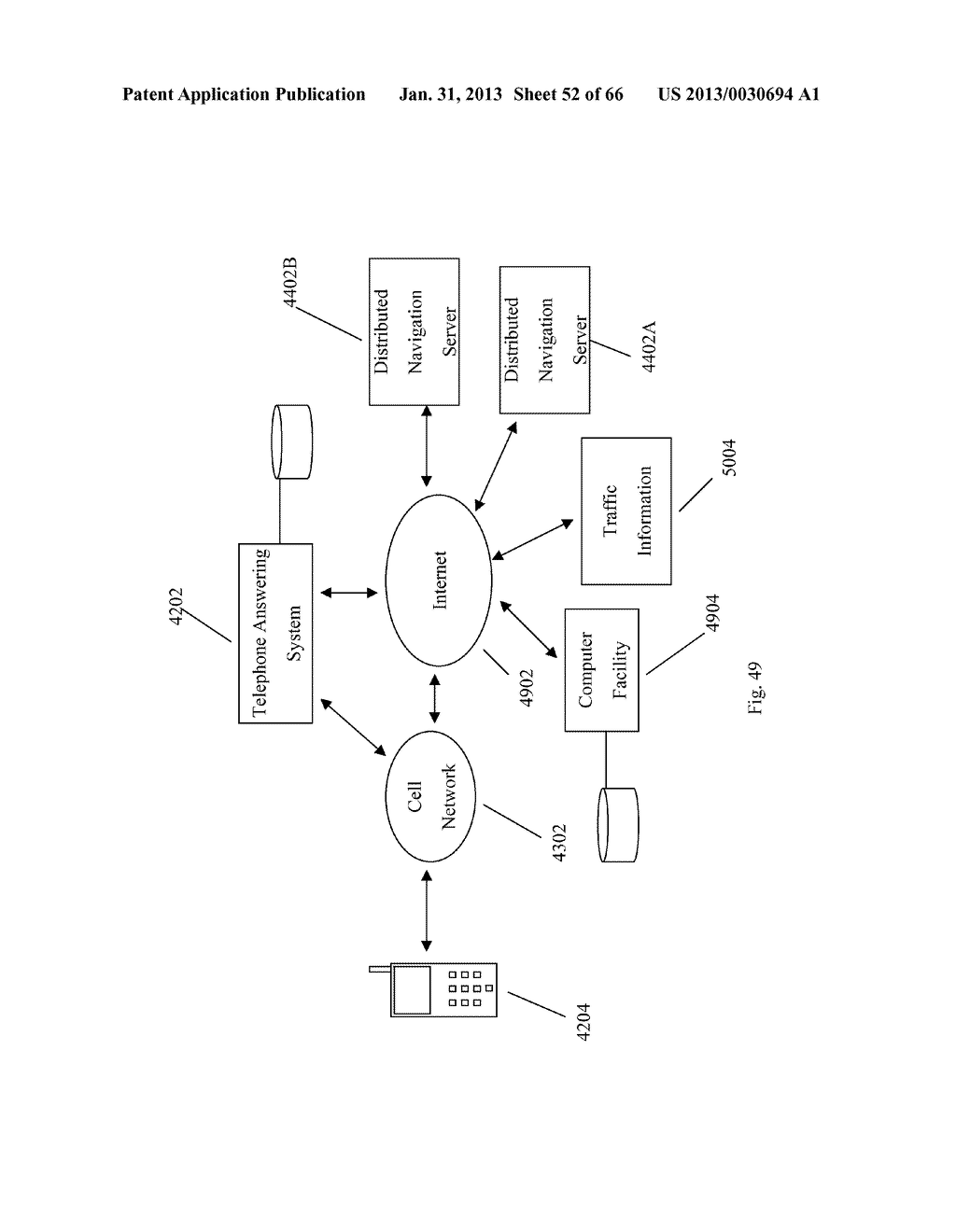 METHOD AND SYSTEM FOR PROVIDING TRAVEL TIME INFORMATION - diagram, schematic, and image 53