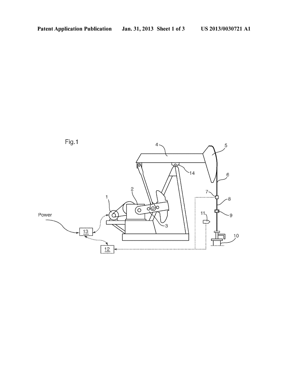 SYSTEM AND METHOD FOR DETERMINATION OF POLISHED ROD POSITION FOR     RECIPROCATING ROD PUMPS - diagram, schematic, and image 02