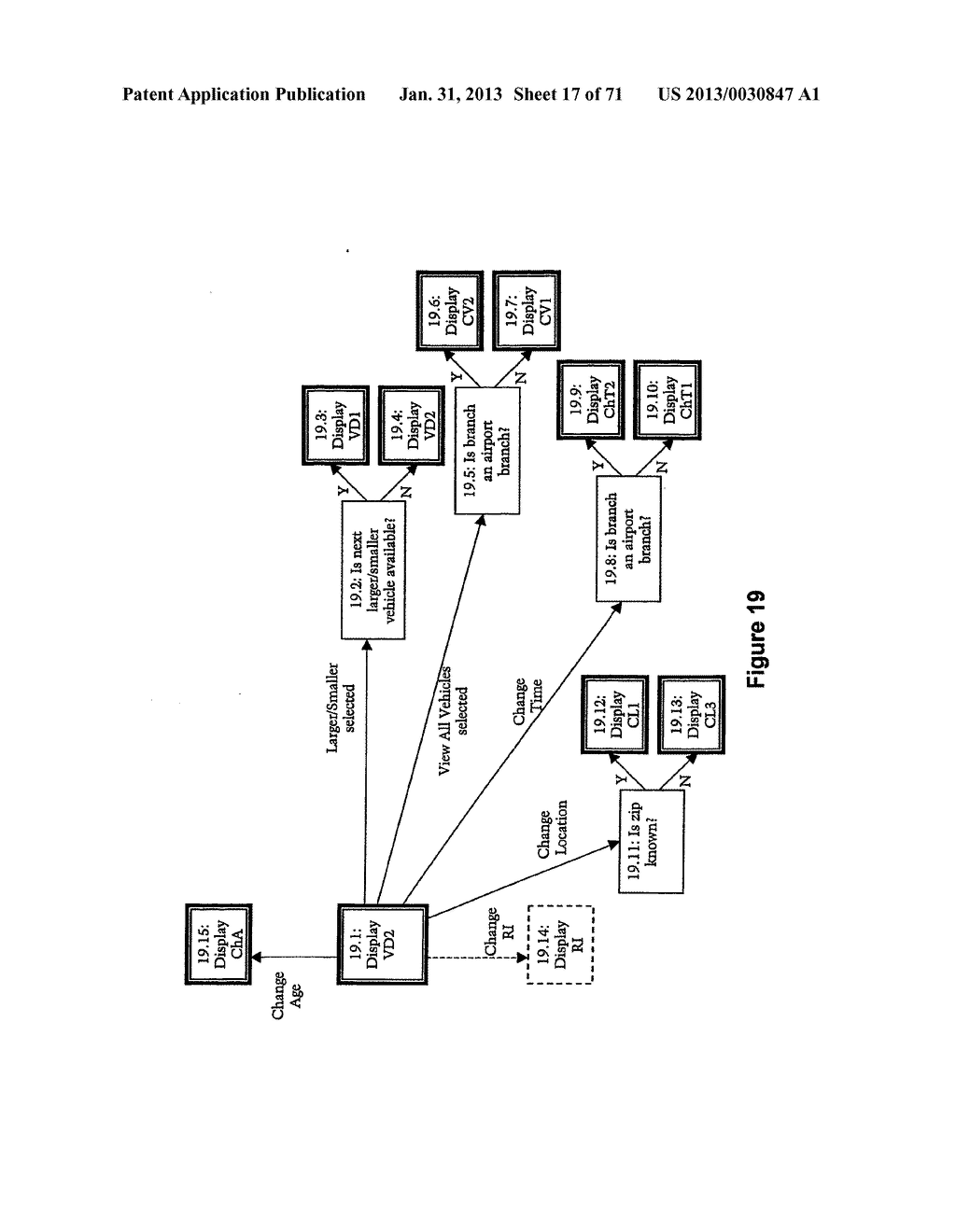 Method and Apparatus for Expedited Rental Vehicle Reservation Creation     Following a Previous Reservation - diagram, schematic, and image 18