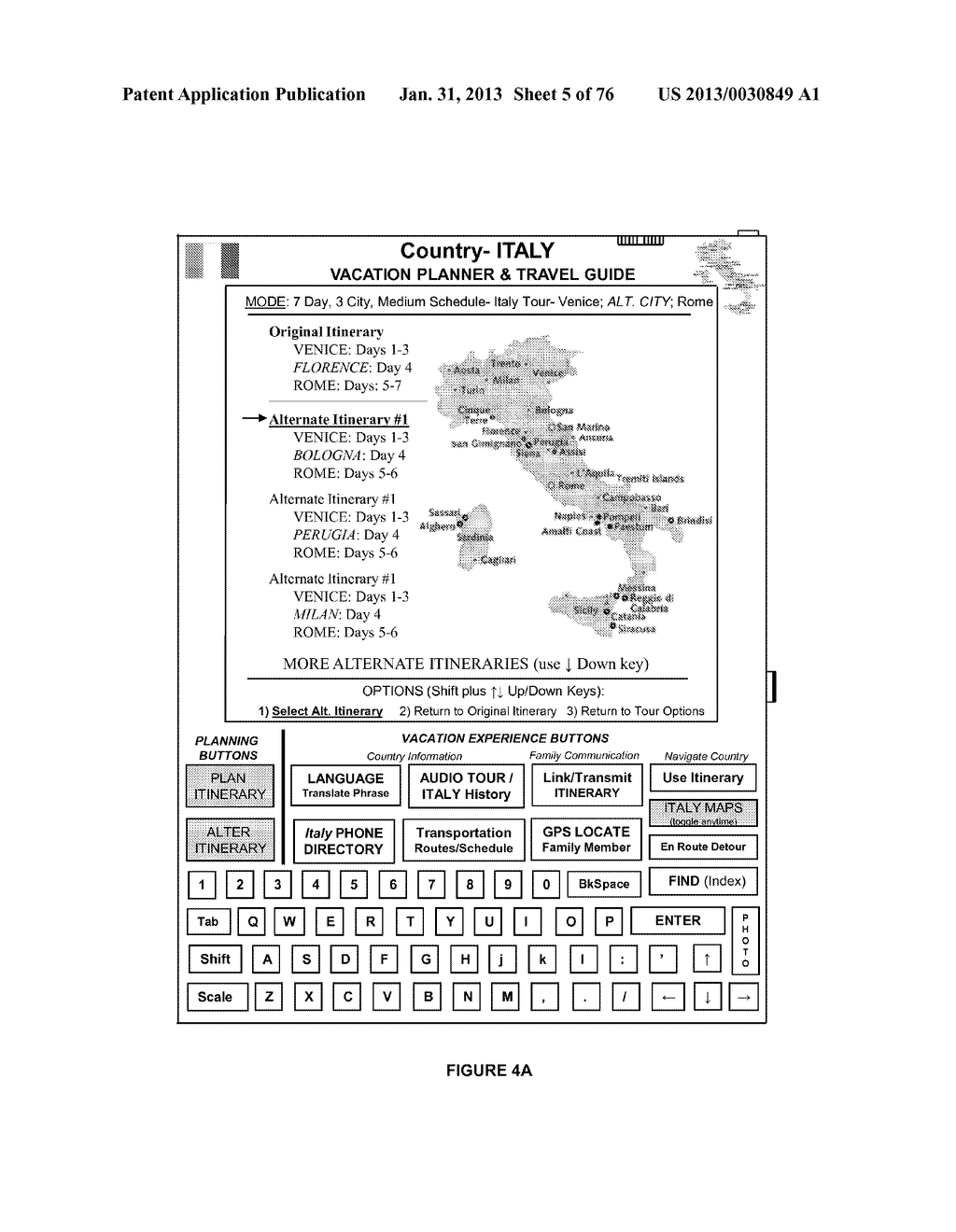 PORTABLE VACATION/TRAVEL PLANNER, AND FAMILY TOUR GUIDE DEVICE - diagram, schematic, and image 06