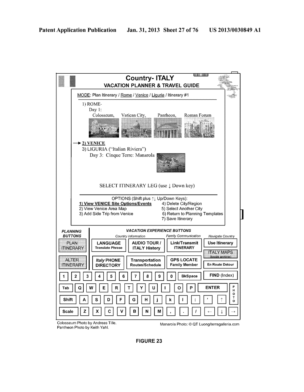 PORTABLE VACATION/TRAVEL PLANNER, AND FAMILY TOUR GUIDE DEVICE - diagram, schematic, and image 28