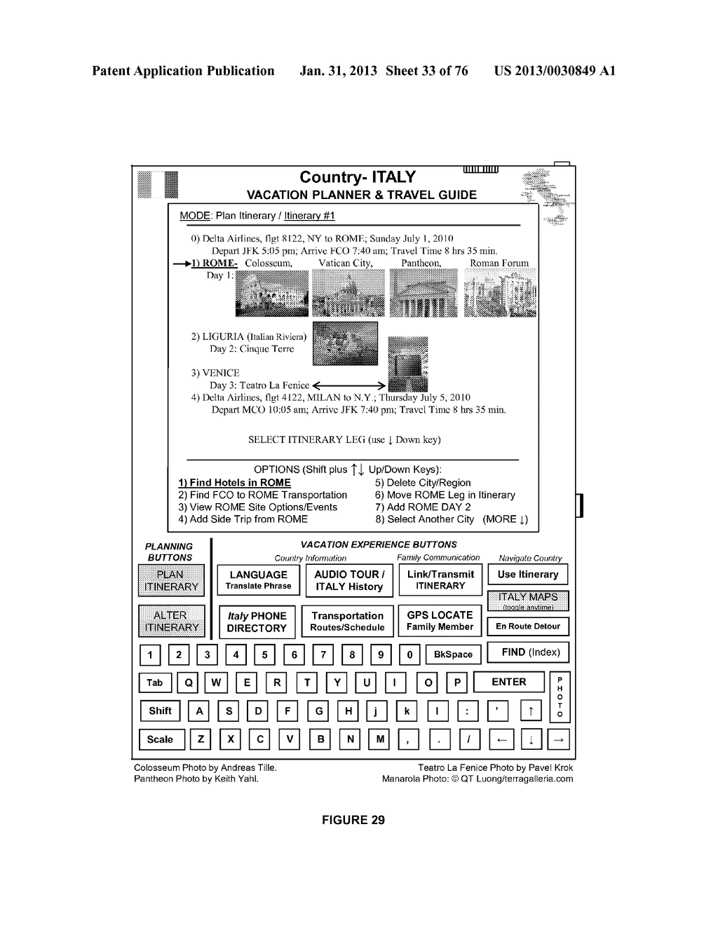 PORTABLE VACATION/TRAVEL PLANNER, AND FAMILY TOUR GUIDE DEVICE - diagram, schematic, and image 34