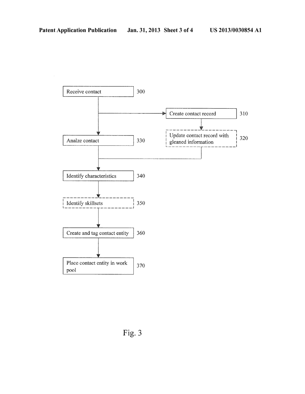 METHOD AND SYSTEM FOR MANAGING CONTACTS IN A CONTACT CENTER - diagram, schematic, and image 04