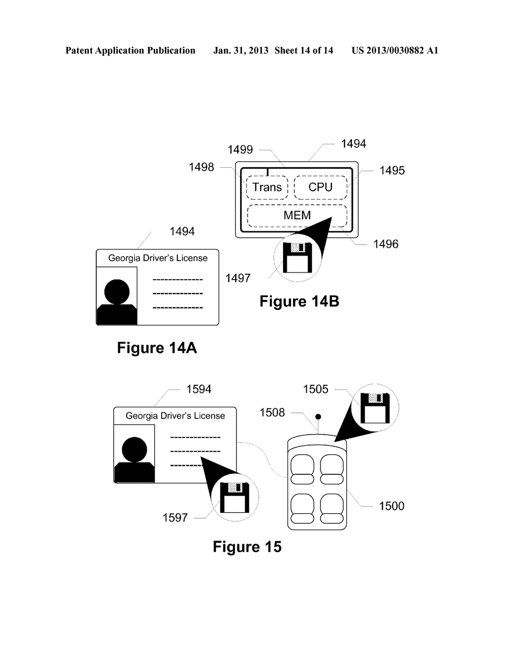 Devices, Systems and Methods for Identifying and/or Billing an Individual     in a Vehicle - diagram, schematic, and image 15