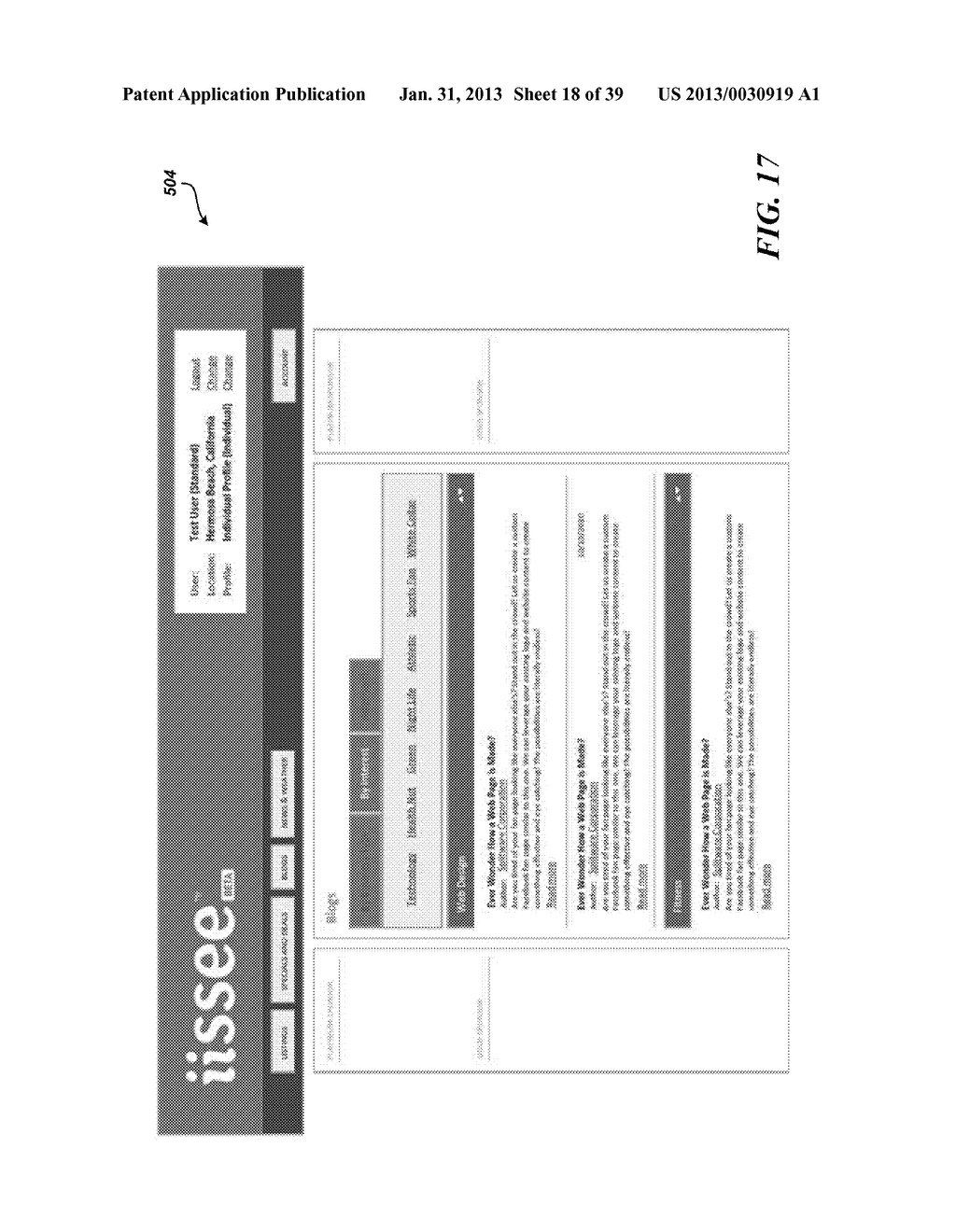 Targeting Listings Based on User-Supplied Profile and Interest Data - diagram, schematic, and image 19