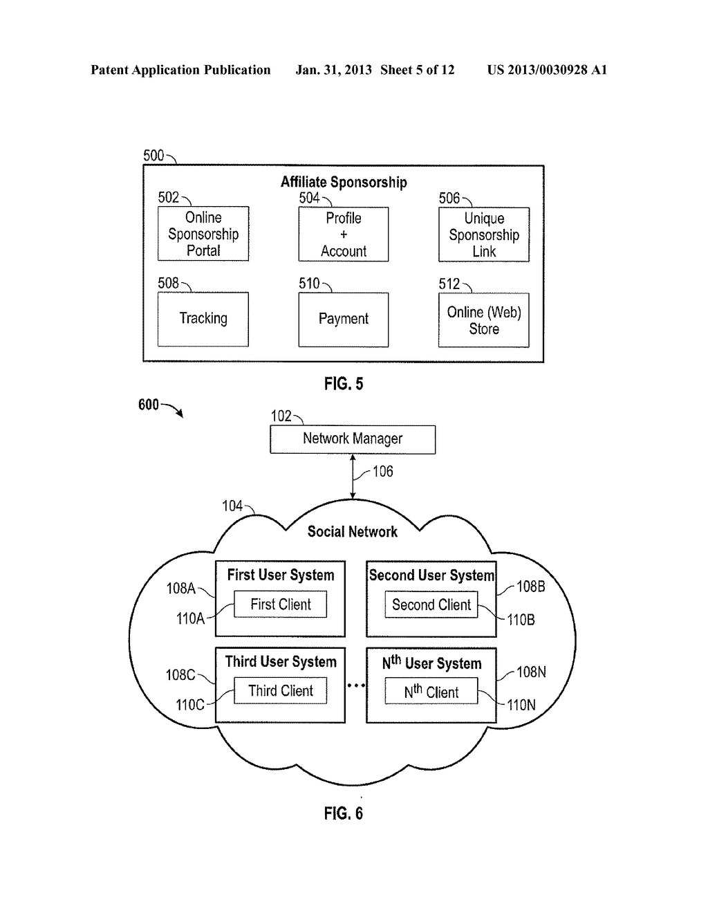 METHODS AND SYSTEMS FOR ELECTRONICALLY MARKETING A PRODUCT THROUGH     AFFILIATE SPONSORSHIPS VIA A COMPUTER NETWORK - diagram, schematic, and image 06