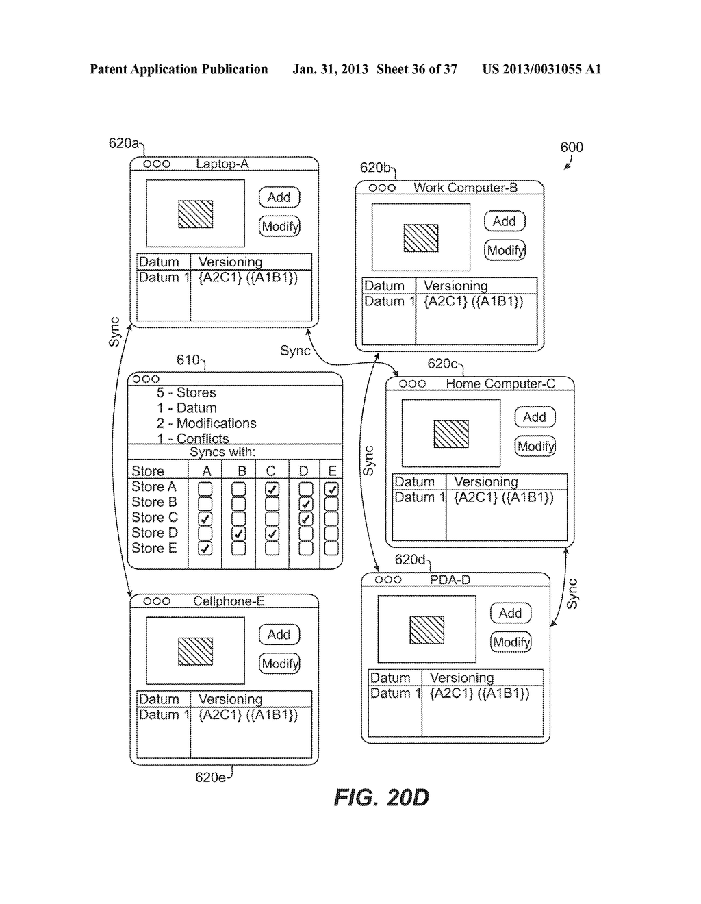 PEER-TO-PEER N-WAY SYNCING IN A DECENTRALIZED ENVIRONMENT - diagram, schematic, and image 37