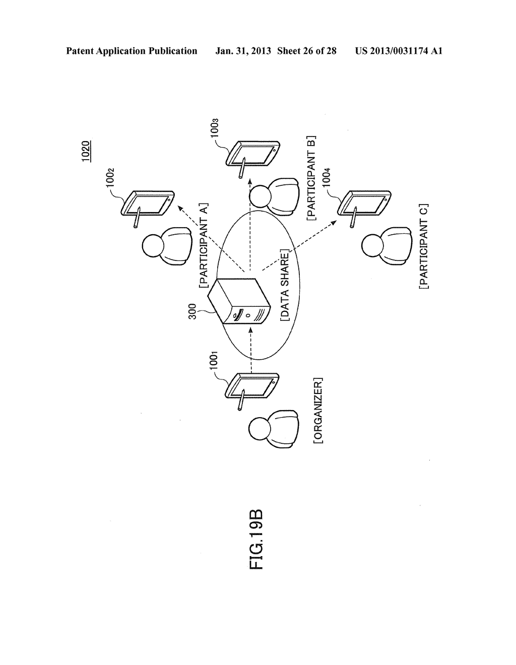 DATA SHARE SYSTEM, DATA PROCESS APPARATUS, AND COMPUTER-READABLE RECORDING     MEDIUM - diagram, schematic, and image 27