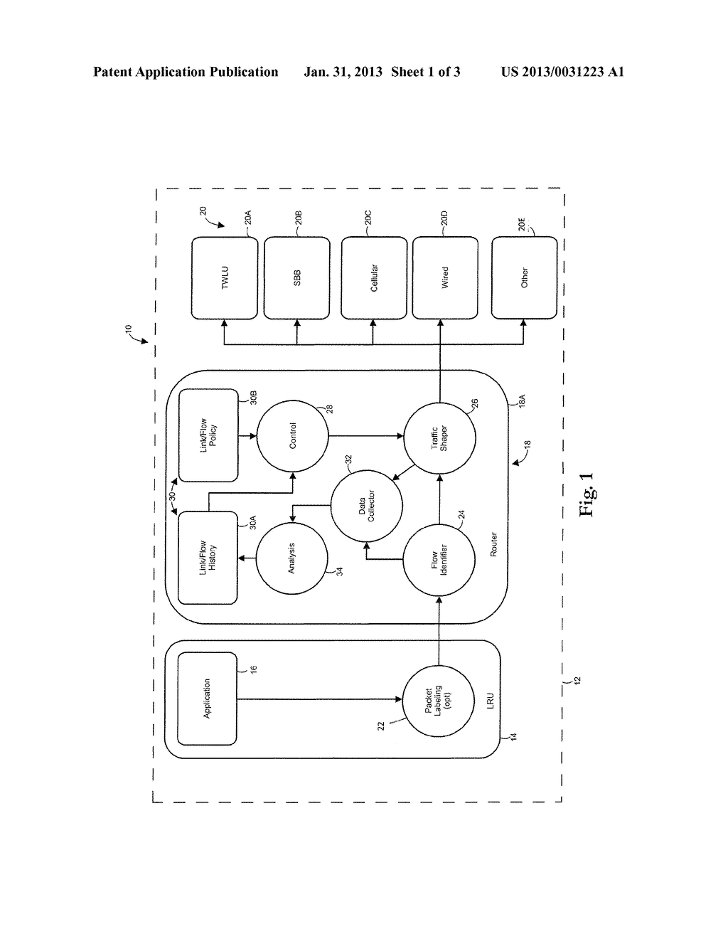 SELF-CONFIGURING ROUTER AND METHOD THEREFOR - diagram, schematic, and image 02