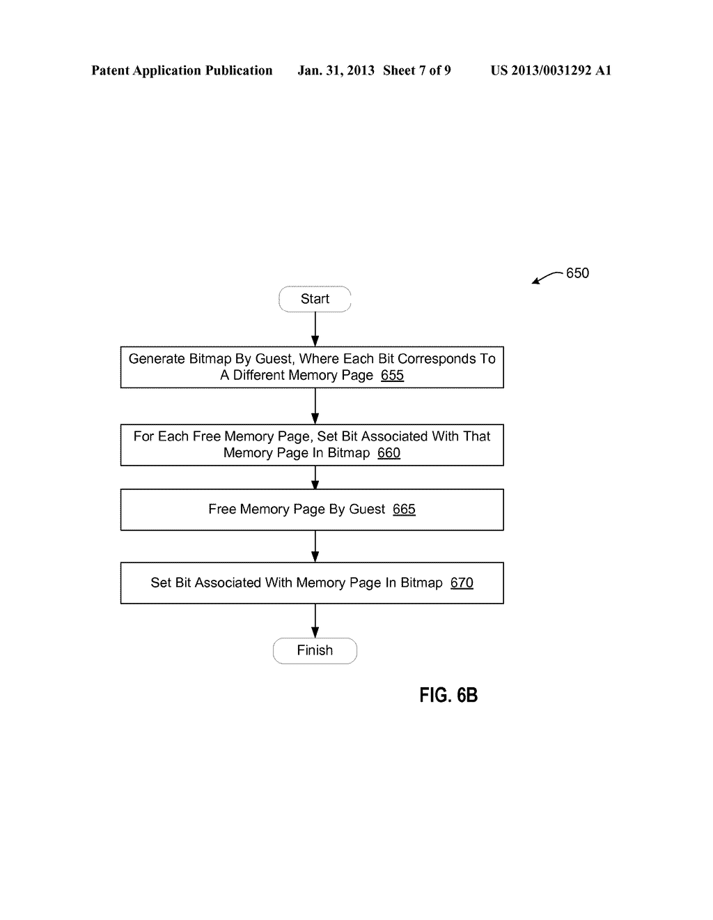 SYSTEM AND METHOD FOR MANAGING MEMORY PAGES BASED ON FREE PAGE HINTS - diagram, schematic, and image 08