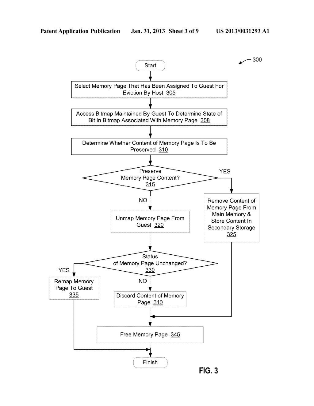 SYSTEM AND METHOD FOR FREE PAGE HINTING - diagram, schematic, and image 04