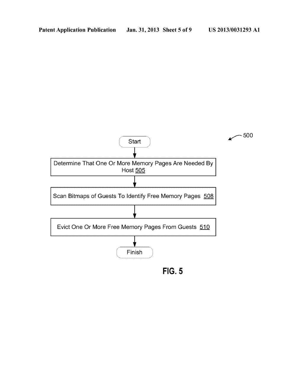 SYSTEM AND METHOD FOR FREE PAGE HINTING - diagram, schematic, and image 06