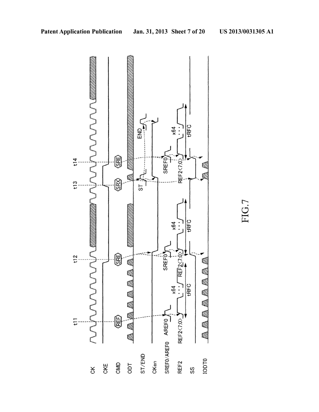 INFORMATION PROCESSING SYSTEM INCLUDING SEMICONDUCTOR DEVICE HAVING     SELF-REFRESH MODE - diagram, schematic, and image 08