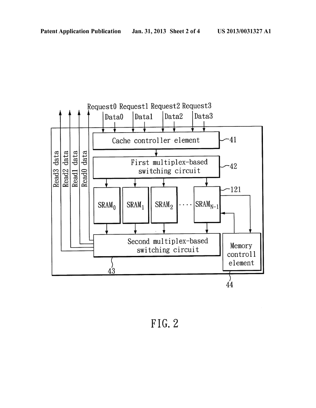 SYSTEM AND METHOD FOR ALLOCATING CACHE MEMORY - diagram, schematic, and image 03