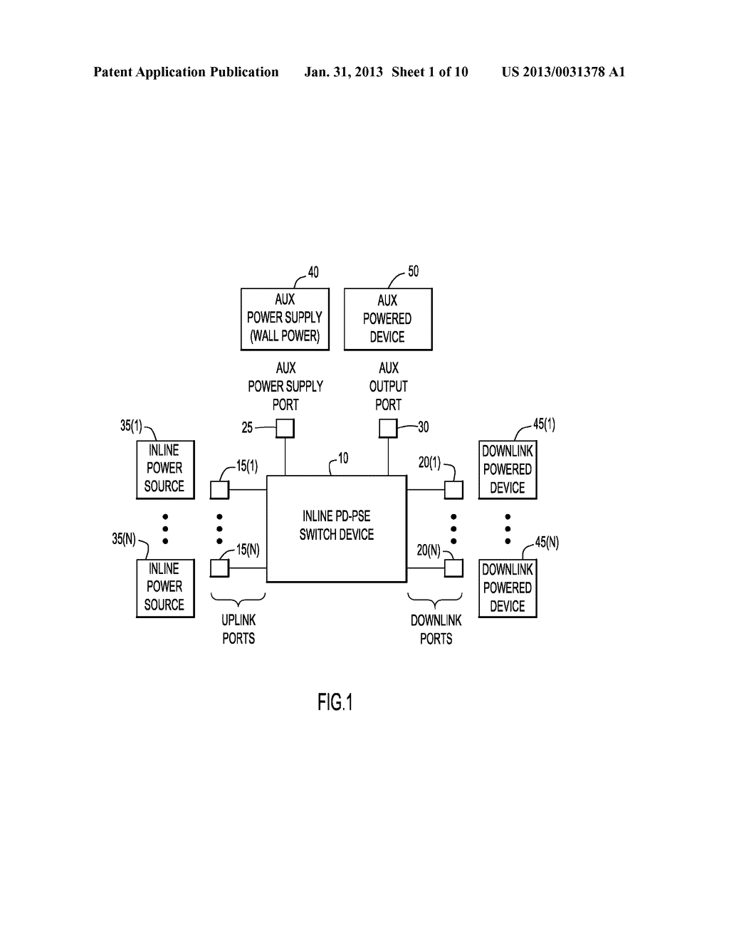 Power Transfer in an Inline Switch Device - diagram, schematic, and image 02