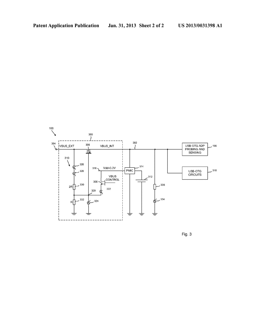 POWER SUPPLY AND DATA SIGNAL INTERFACE CIRCUIT WITH OVERVOLTAGE PROTECTION - diagram, schematic, and image 03