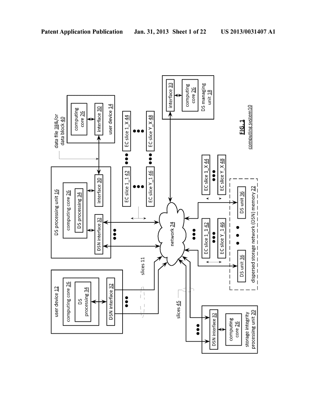 IDENTIFYING A SLICE ERROR IN A DISPERSED STORAGE NETWORK - diagram, schematic, and image 02