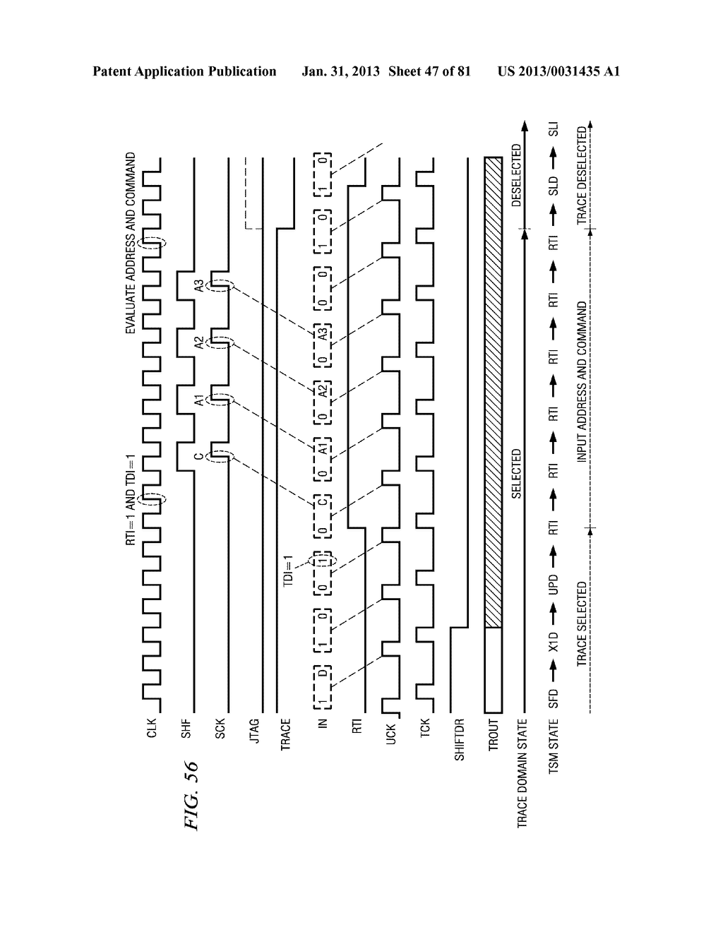 SELECTABLE JTAG OR TRACE ACCESS WITH DATA STORE AND OUTPUT - diagram, schematic, and image 48