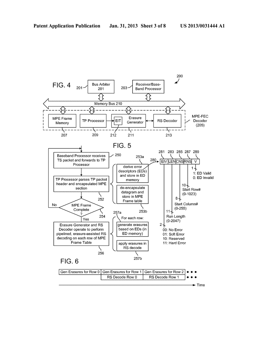 PIPELINED ERROR DETERMINATION IN AN ERROR-CORRECTING COMMUNICATION SYSTEM - diagram, schematic, and image 04