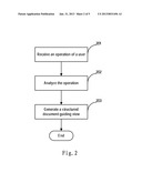 GENERATING A STRUCTURED DOCUMENT GUIDING VIEW diagram and image