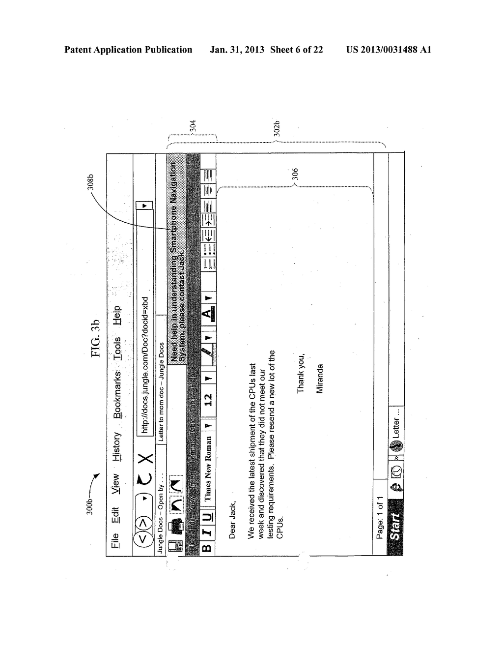 PROVIDING A MODIFIED NON-COMMUNICATION APPLICATION INTERFACE FOR     PRESENTING A MESSAGE - diagram, schematic, and image 07