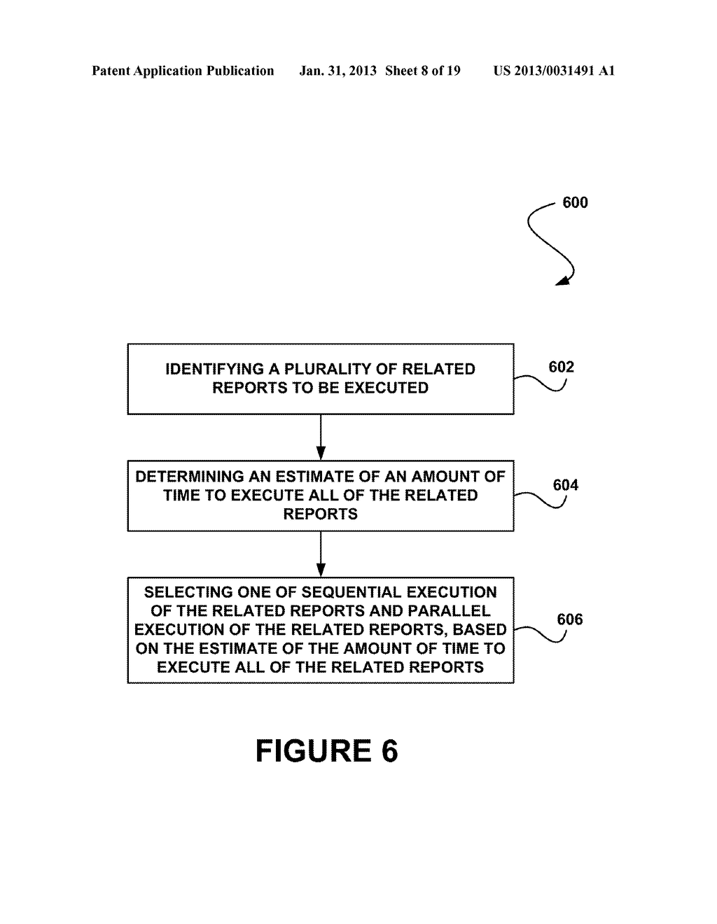 SYSTEM, METHOD AND COMPUTER PROGRAM PRODUCT FOR PROGRESSIVE RENDERING OF     REPORT RESULTS - diagram, schematic, and image 09