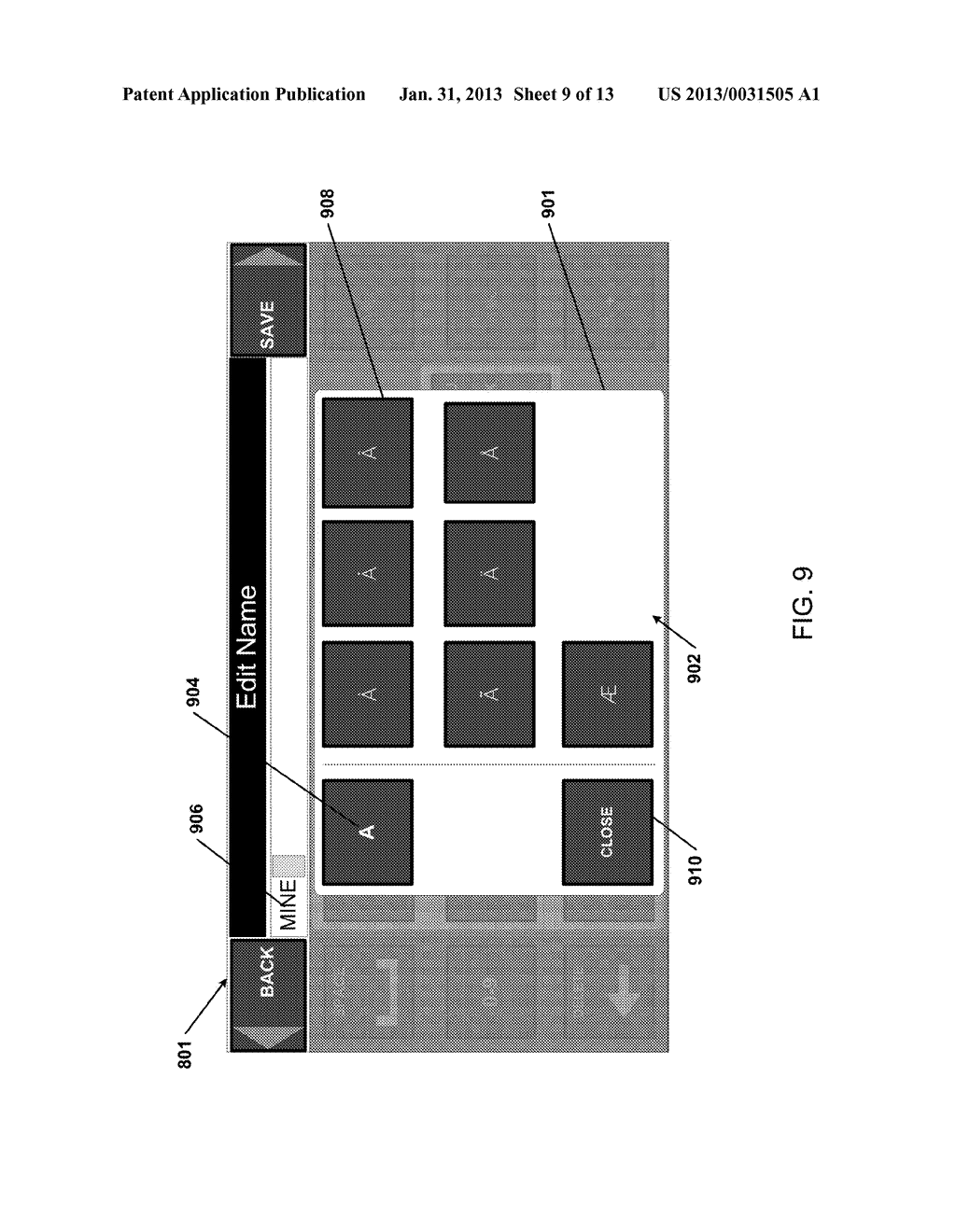 SYSTEM FOR A TEXT SPELLER - diagram, schematic, and image 10