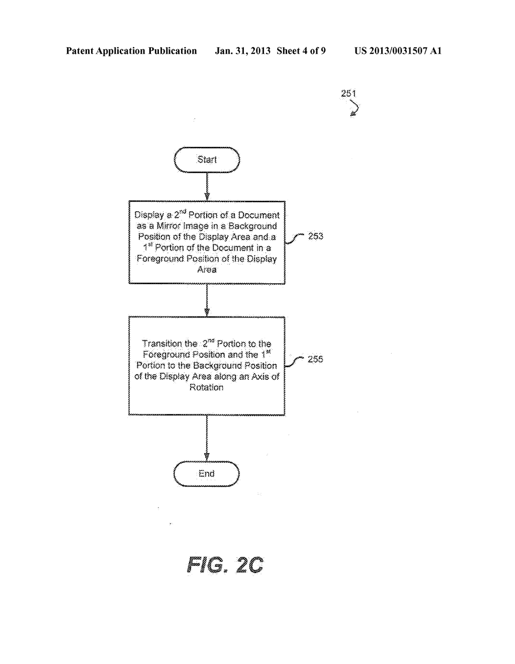 SYSTEMS AND METHODS FOR SCROLLING A DOCUMENT BY PROVIDING VISUAL FEEDBACK     OF A TRANSITION BETWEEN PORTIONS OF THE DOCUMENT - diagram, schematic, and image 05