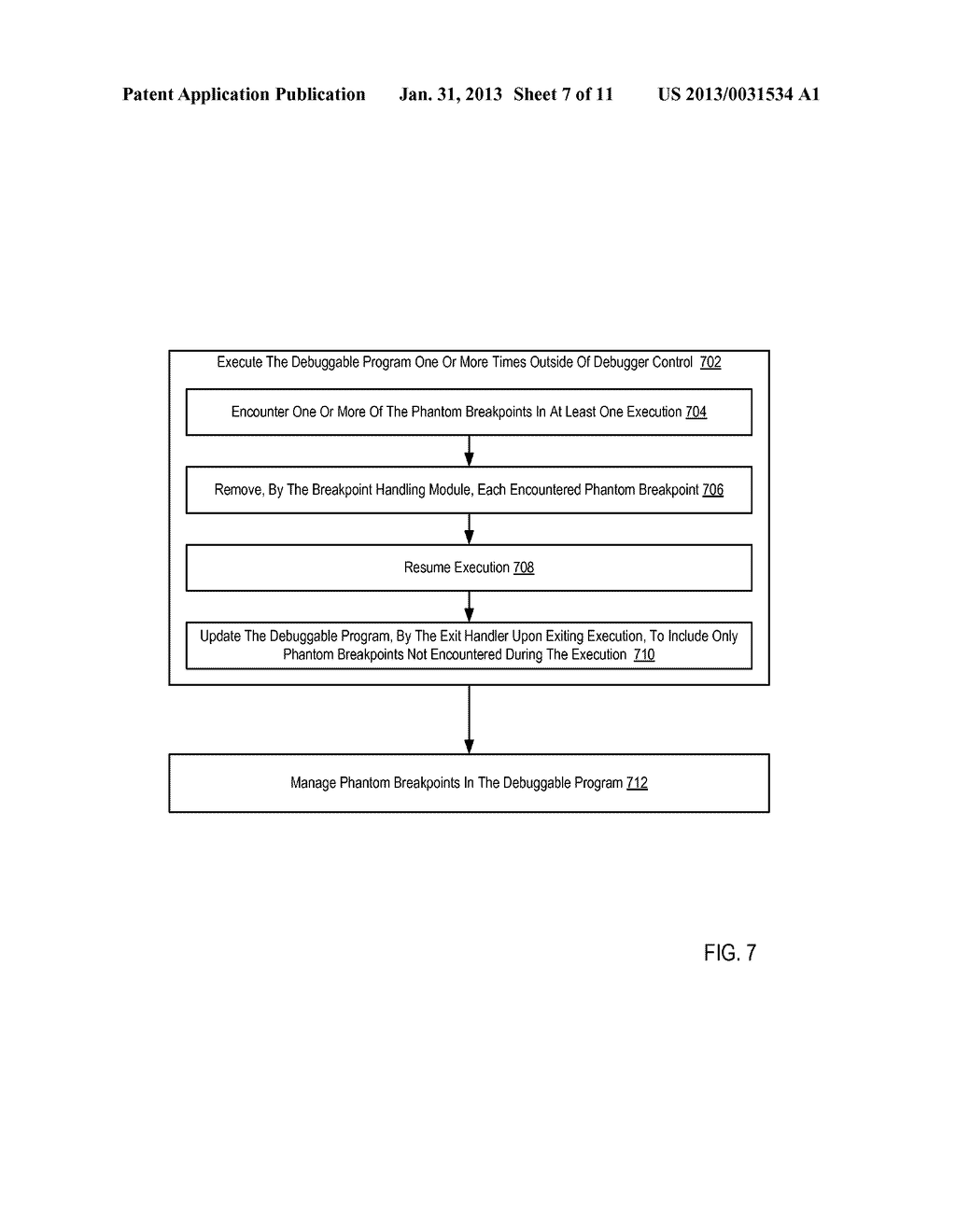 Software Development With Information Describing Preceding Execution Of A     Debuggable Program - diagram, schematic, and image 08