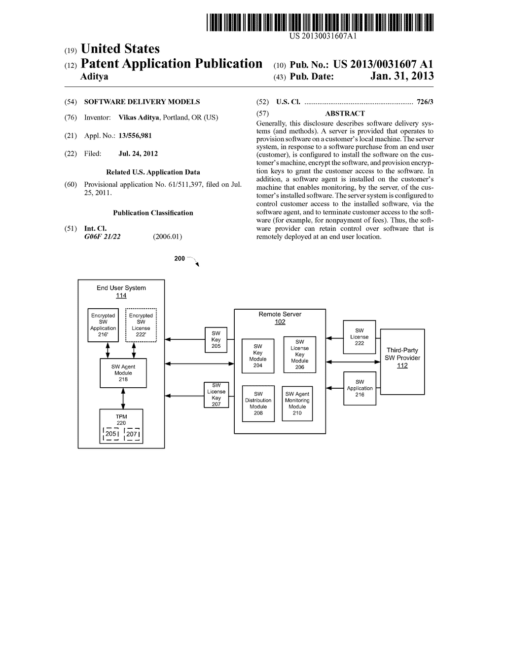 SOFTWARE DELIVERY MODELS - diagram, schematic, and image 01